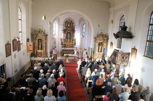 Bild vom sehr gut besuchten Jubiläumsgottesdienst Bild vom sehr gut besuchten Jubiläumsgottesdienst